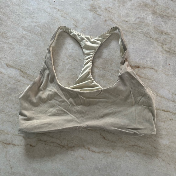 POPFLEX Active Yellow Swan bra - NEEDS LOVE 😂 color damaged - Picture 3 of 7
